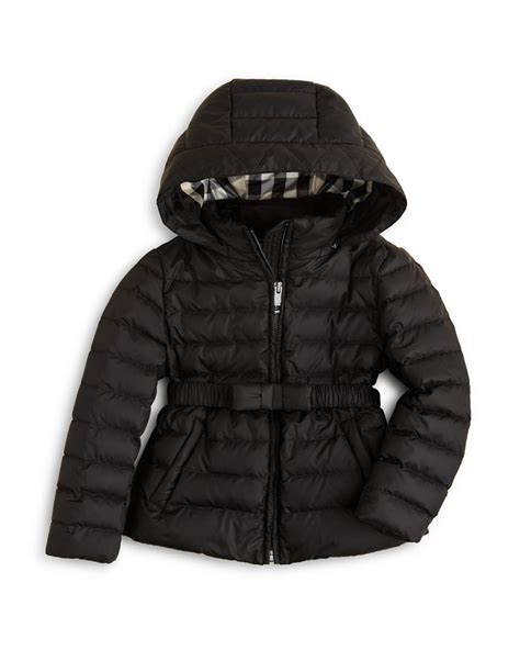 burberry girls janie puffer jacket.